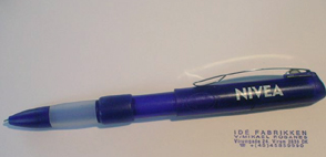 The pen with pop up stamp